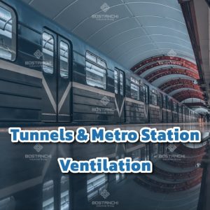 Tunnels and metro stations ventilation